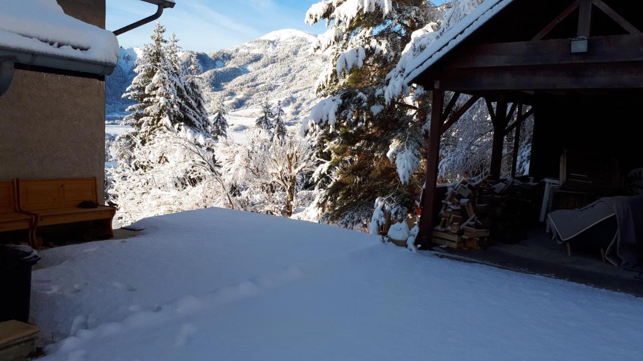 mon ecrin de nature rez de villa ensoleillé Seyne Exterior foto