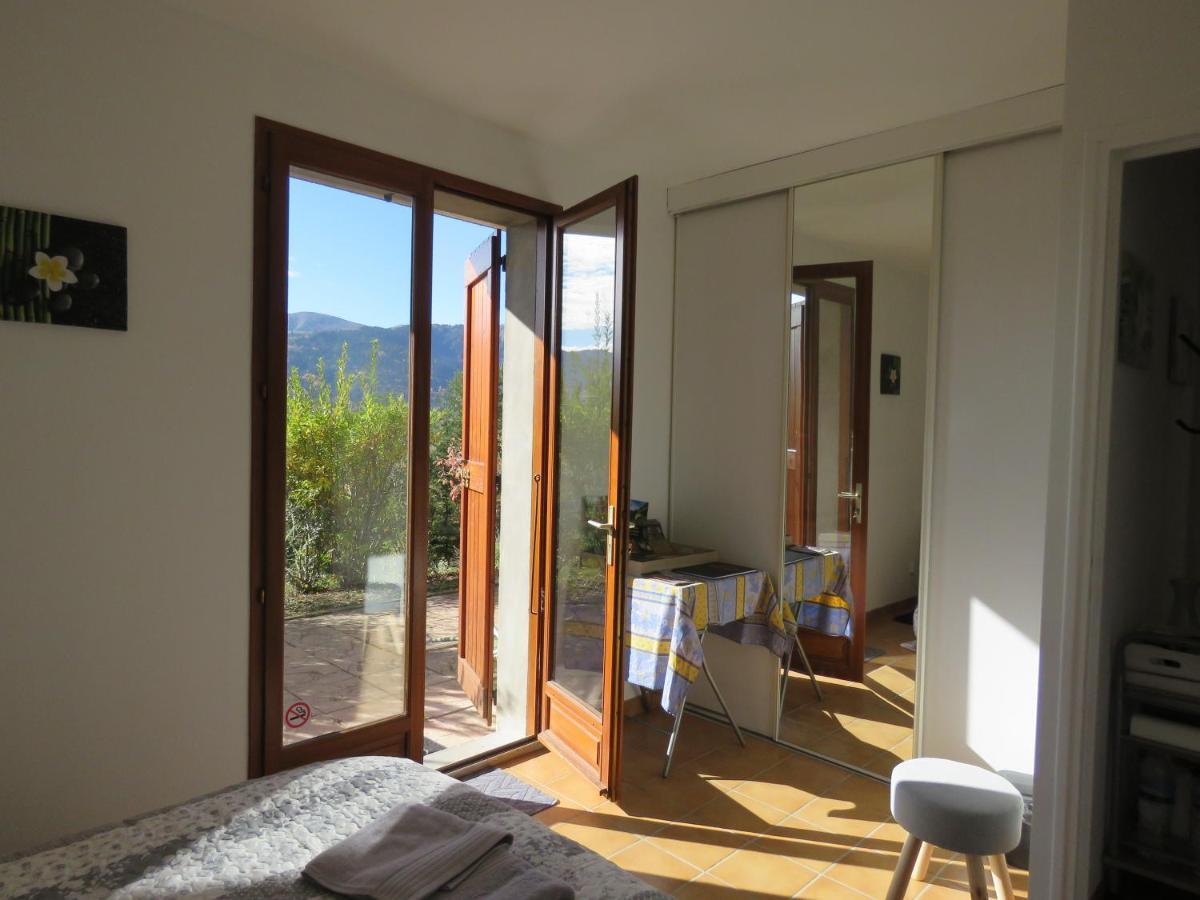 mon ecrin de nature rez de villa ensoleillé Seyne Exterior foto